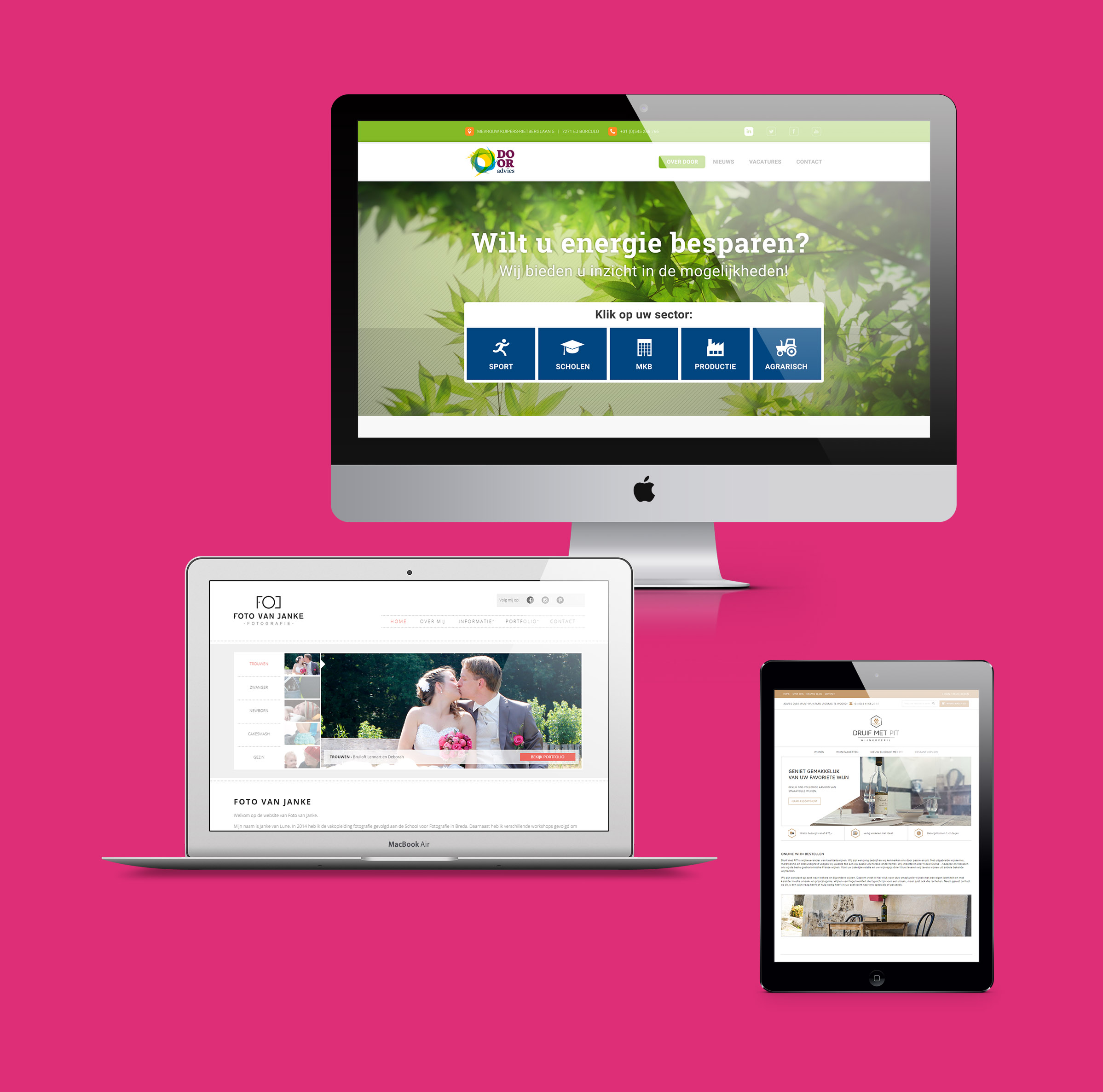 Mockup website